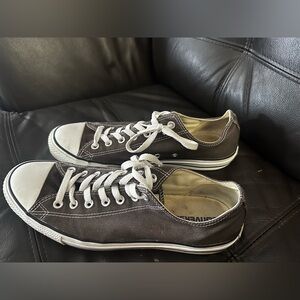 Grey Mens Converse Runners
